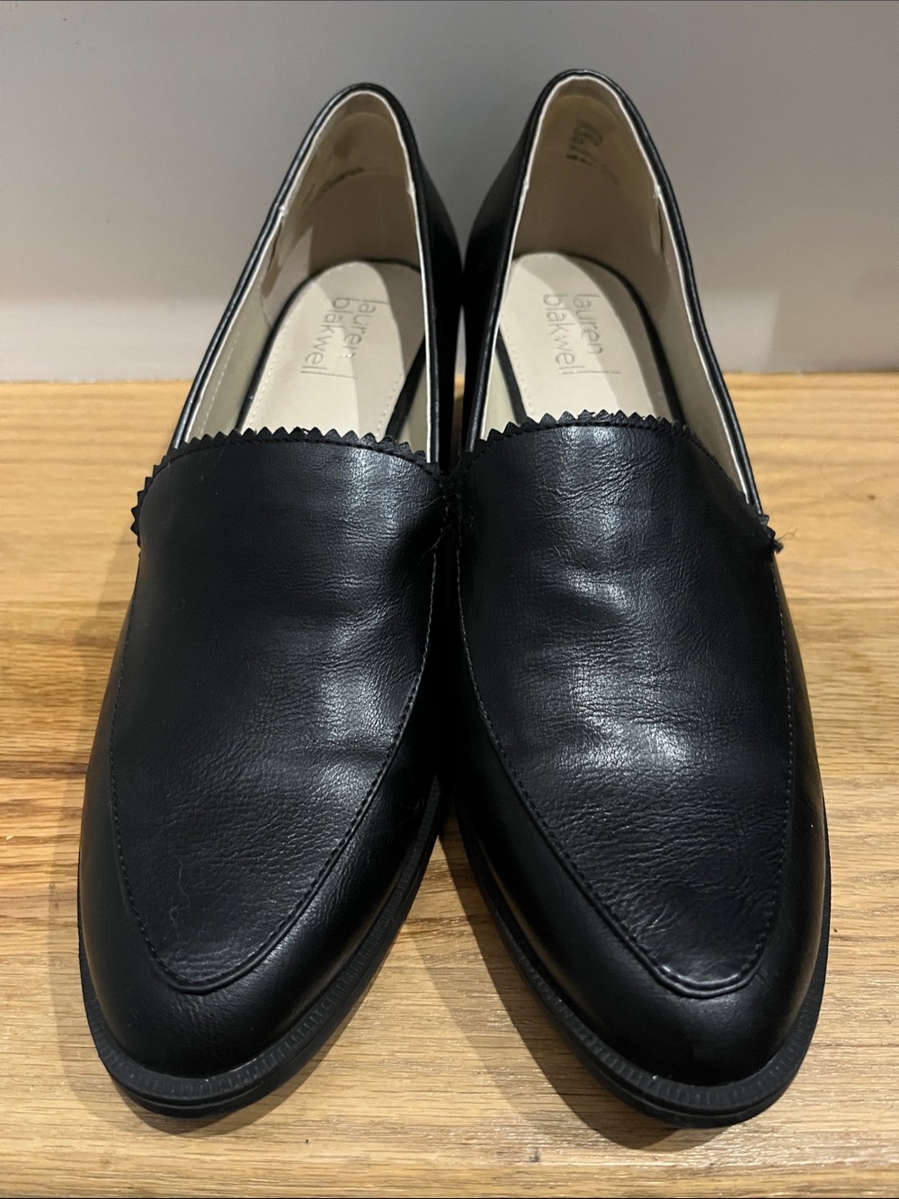 Lauren Blackwell Leather Slip-On Loafers